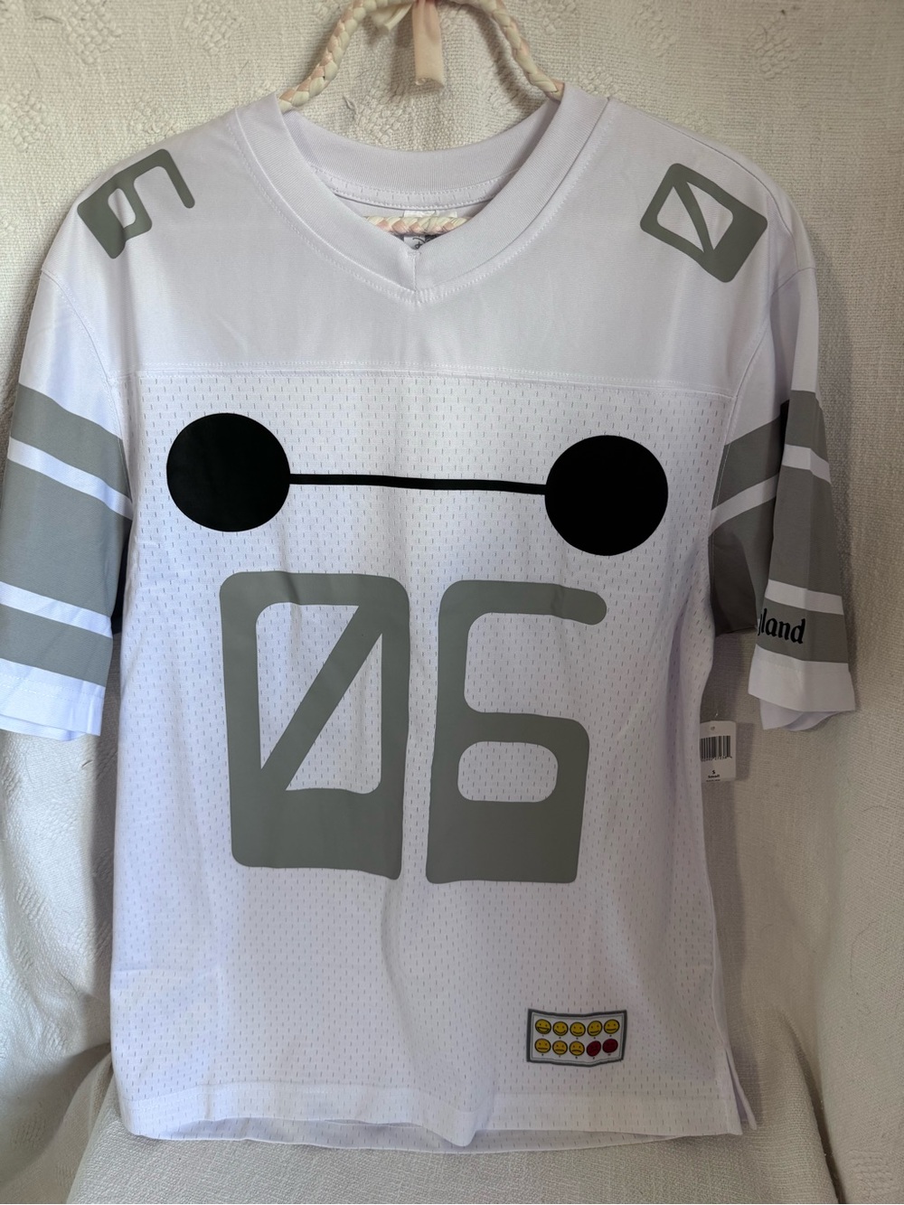 Disney Parks Big Hero 6 Baymax Walt Disney World Baseball Jersey Size S NWT